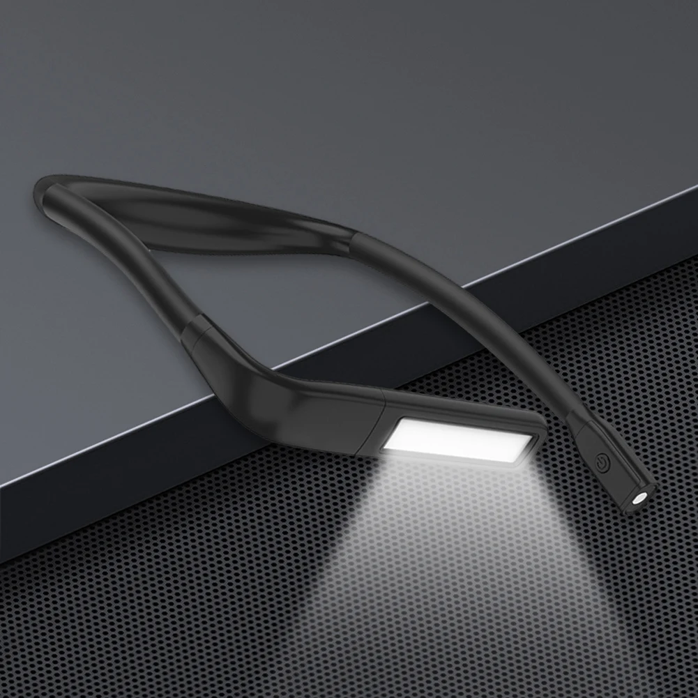 Перезаряжаемый USB-светильник Для Чтения Регулируемый Шейный Ремешок