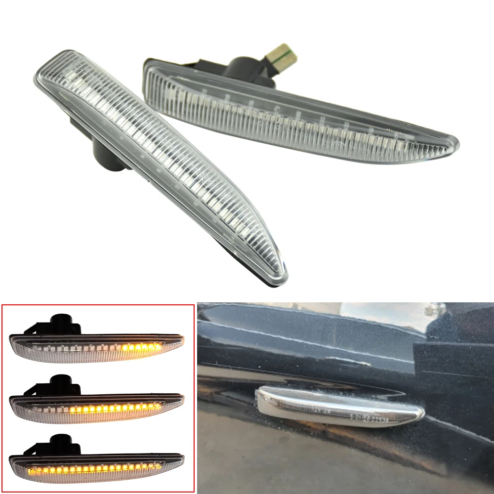 Фонарь поворота для BMW 7 Series E65 E66 E67 E68 2001-2008 2 шт.