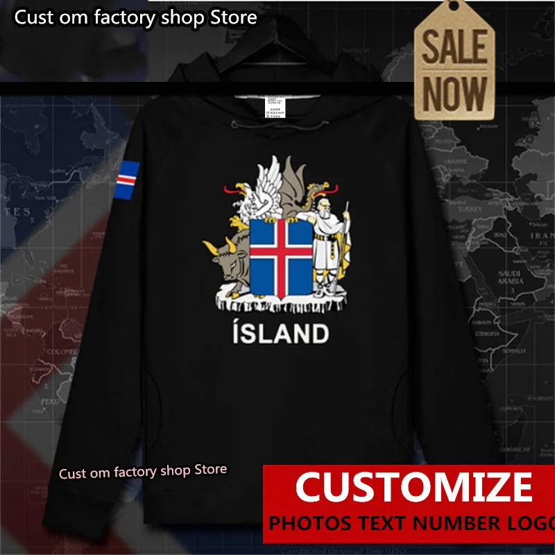 

Iceland ISL Icelander Icelandic IS mens hoodie pullovers hoodies men sweatshirt Autumn coat clothing hip hop tracksuit nation