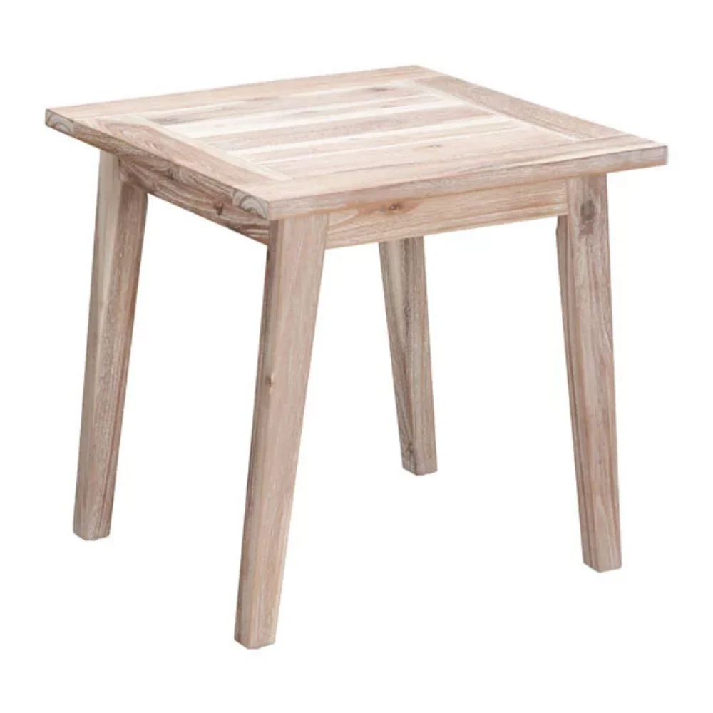 

Modern With Coastal Style End Table White
