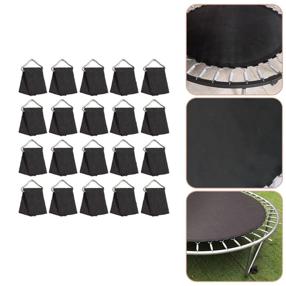 

40 Sets of Versatile Trampoline Parts Portable Trampoline Buckles Replaceable Trampoline Rings