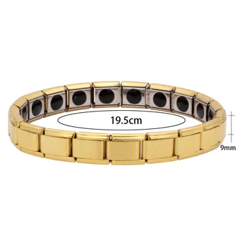 Hapiship Tourmaline Energy Balance Bracelet Health Care Jewelry For Men Women Germanium Bracelets & Bangle Gem10 2