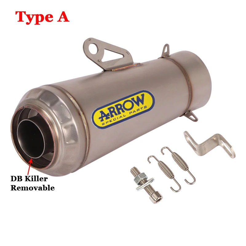 Универсальный глушитель для выхлопной трубы 60 мм ER6N Z900 CBR650R KTM DUKE 390