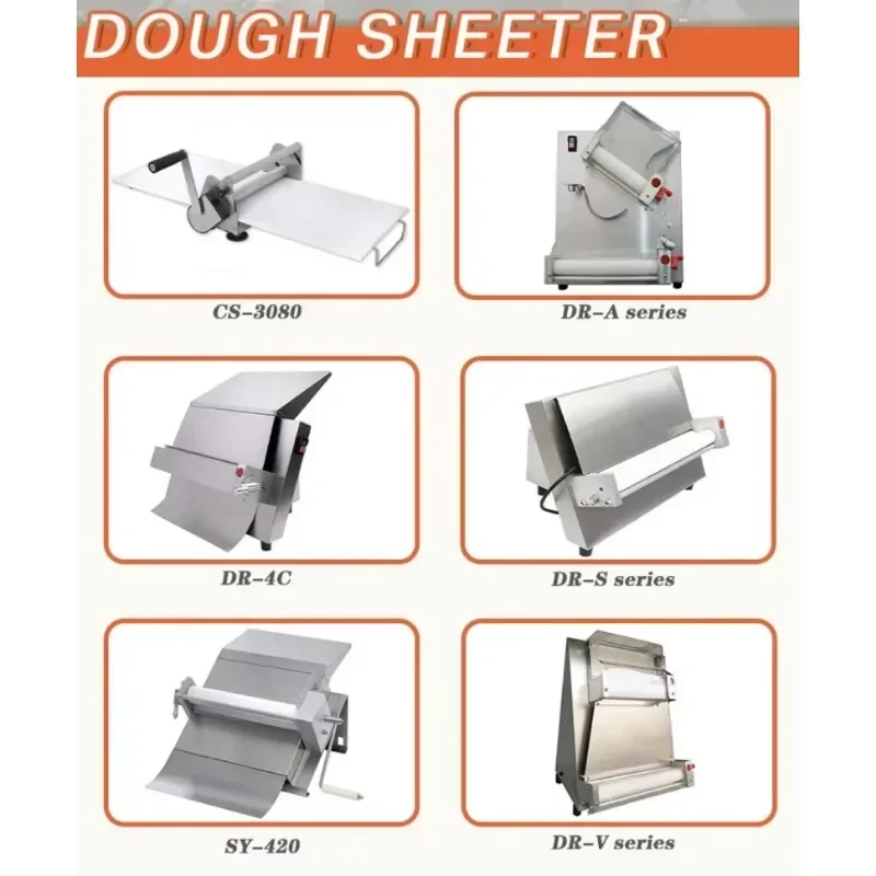 Шеф-повар Prosentials Электрический роликовый пресс для Круассанов и лапши