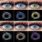 Контактные линзы EYESHARE, для макияжа глаз, ежегодные цветные контактные линзы для красоты глаз, косметические цветные линзы для макияжа глаз