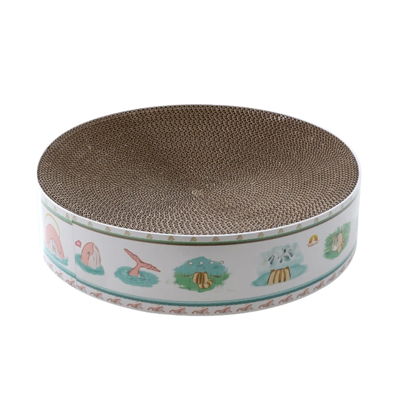 

Когтеточка для детской кровати, круглый коврик для царапин, коврик-Когтеточка