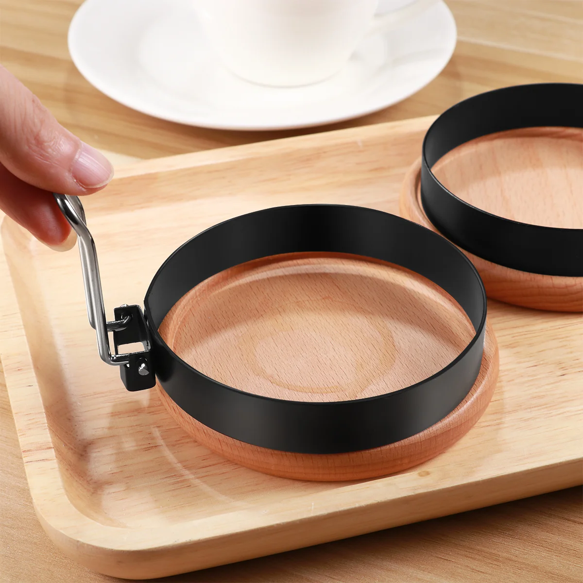 

Egg Ring Mold Pancake Cooker Mould Circle Rings Maker Round Cooking Tools Mini Pancakes Kitchen Mcmuffin Poached Sandwich Frying