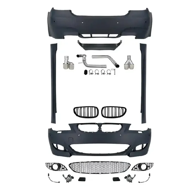 SPM G Factory ABS материал спойлер на передний бампер для обвеса 5 серии e60 обновление до