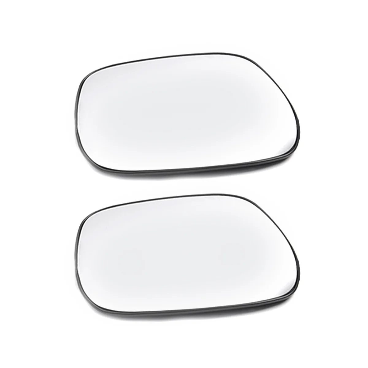 

Car Rearview Mirror Reversing Lens Heating Wide-Angle Mirror for Toyota RAV4 2000-2005