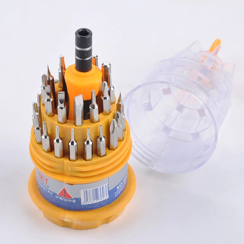 

31in1 Durable Tools Rubber Handle Repair Non-Slip Manual Handhold Magnetic Mobile Phone Home Screwdriver