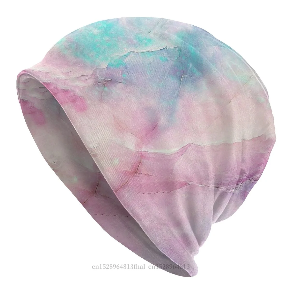 

Iridescent Marble Outdoor Beanie Caps Skullies Beanies Ski Caps Soft Bonnet Hats