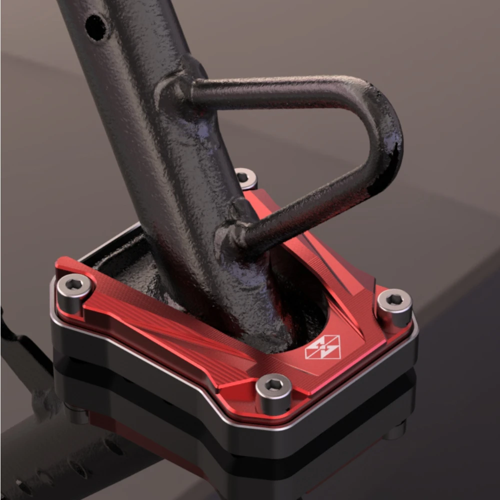 

Side Frame Modified Retro Motorcycle Side Support pad Widening Small Tripod Anti-skid Pad FOR Brixton Crossfire 500 X 500X