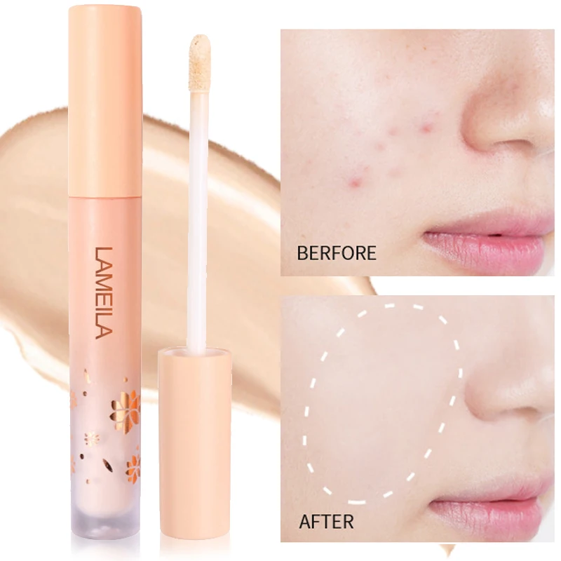 

Invisible Concealer Foundation Dark Acne Scar Circles Natural Brightening of Skin Moisturizing Oils Pore Control Facial Makeup