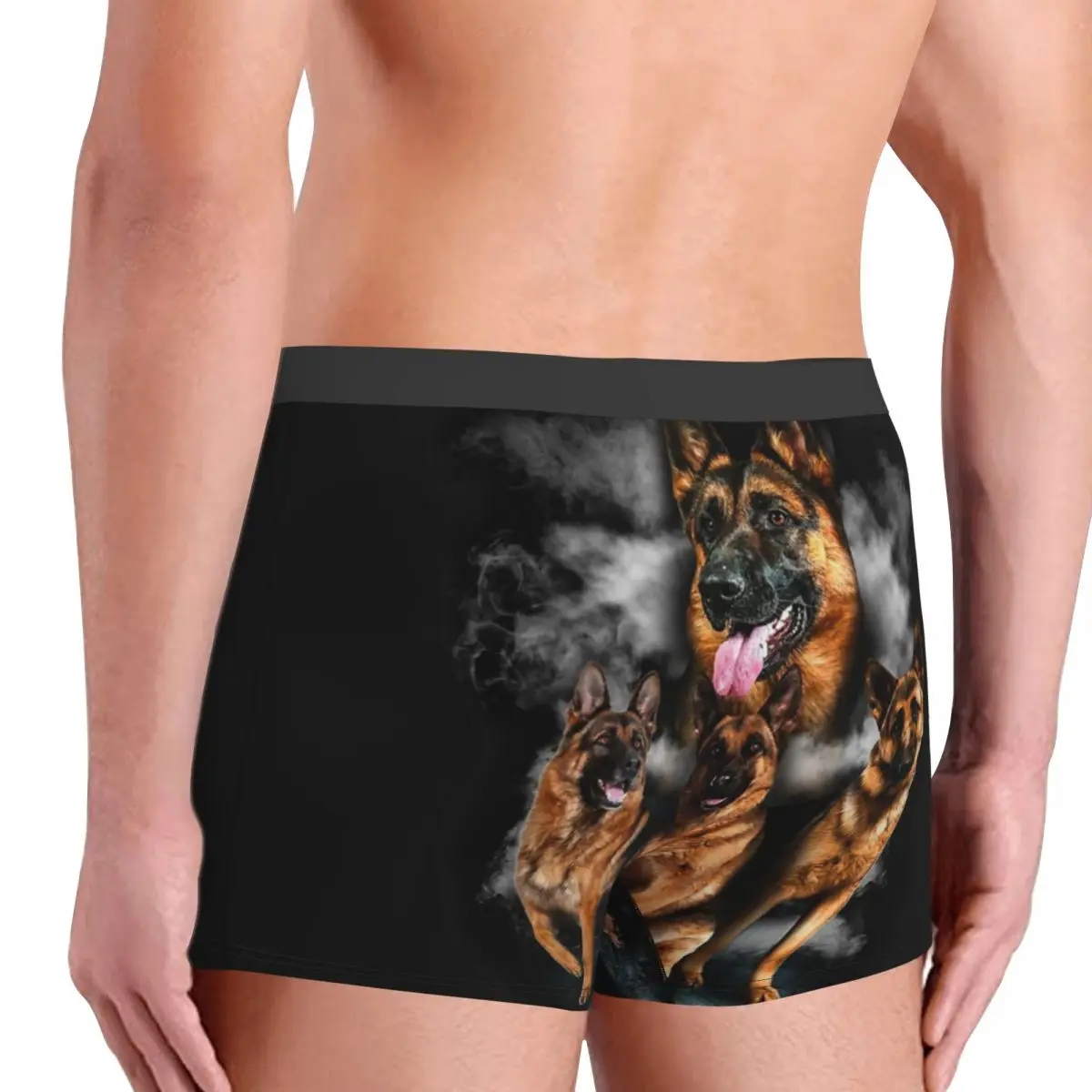 Мужские трусы-боксеры Humor со средней талией нижнее белье с принтом в виде собак Gsd