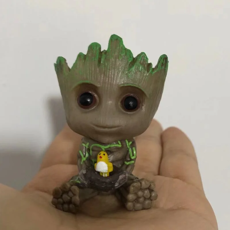 Цветочный горшок Marvel Грут стражи малыша галактика коллекционная игрушка