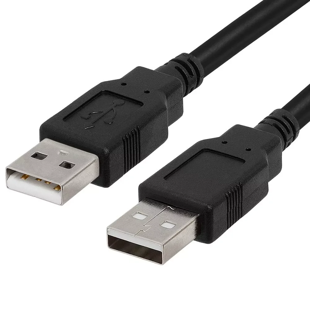 

High Quality Black USB 2.0 Male To Male M/M Extension Connector Adapter Cable Cord Wire Wholesale in stock!!!