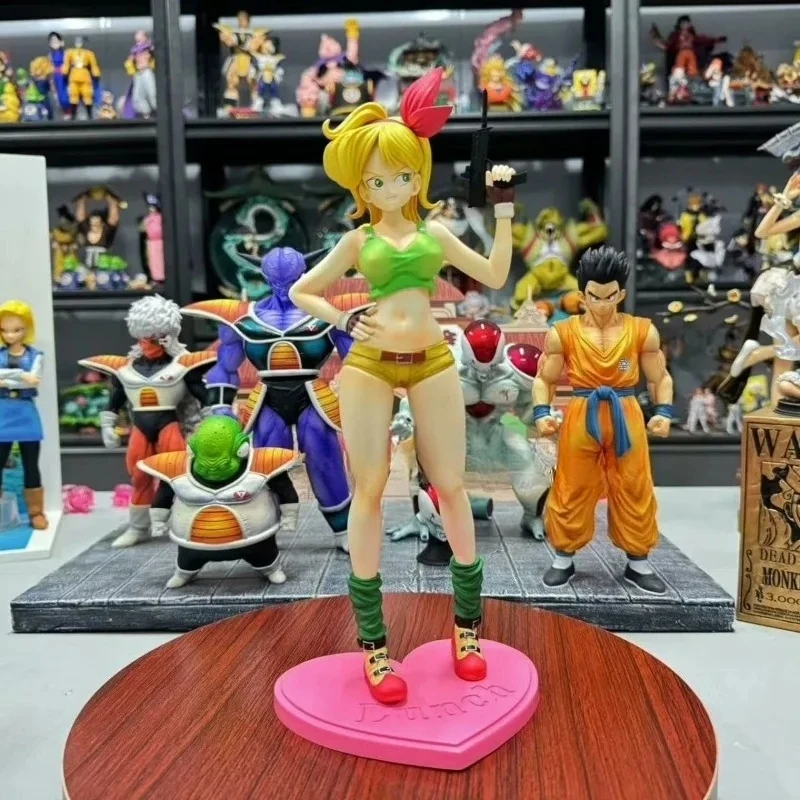 Фото 30-сантиметровая фигурка GK Dragon Ball, модель игрушки, аниме Ранчи Сон Гоку, статуэтка из ПВХ, сексуальная и стильная. №5