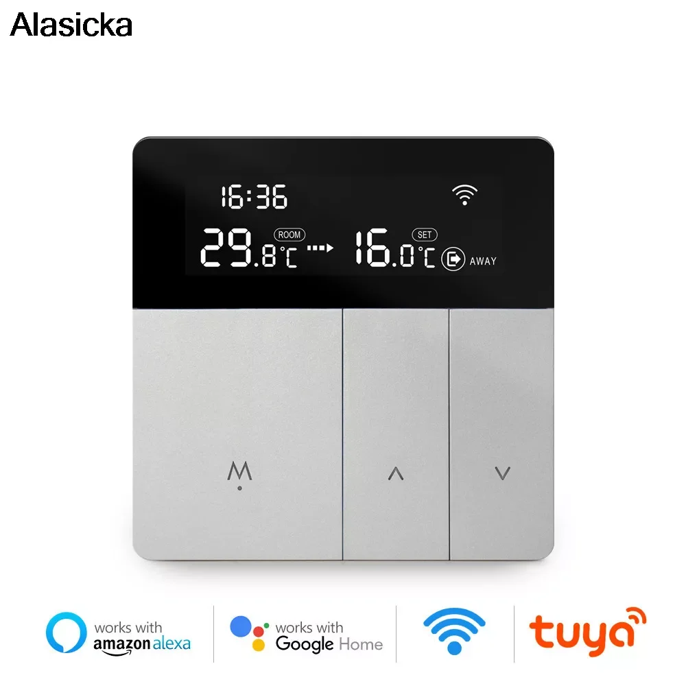 

Умный пульт дистанционного управления APP WiFi 100-240 в термостат контроль температуры ler работает с Alexa Home Яндекс Алиса
