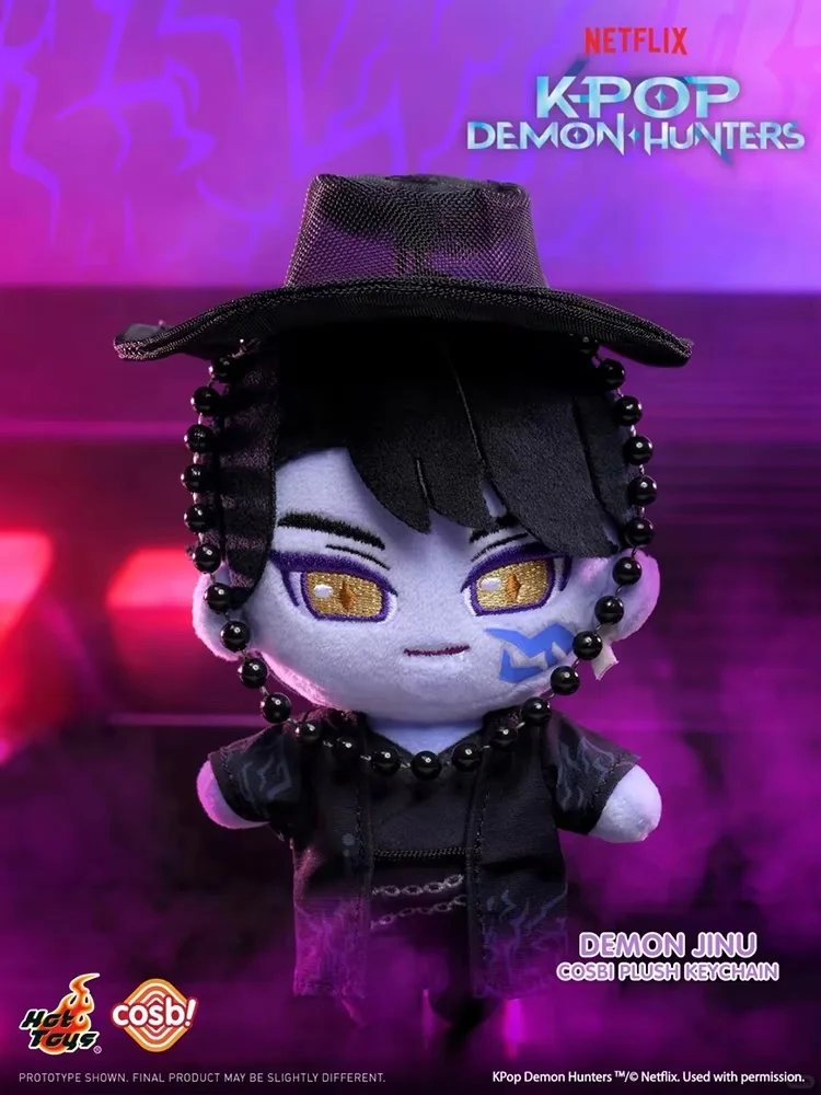 Фото Коллекционная загадочная игрушка-брелок Hot Toys KPop Demon Hunters HUNTR X Cosbi (слепая коробка) — Руми, Мира, Зои — подарок для фанатов №5