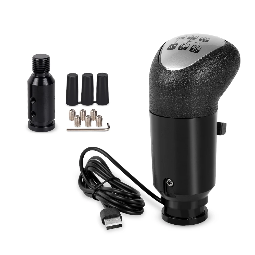 

RASTP-USB Симулятор еврогрузовика ПК Ручка переключения передач для игр ATS иETS2, совместимая с Logitech G29 G27 G25 G920 SFN190-BK