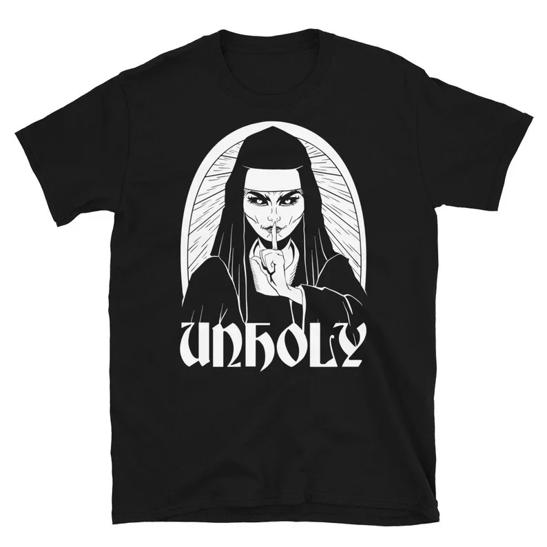 Рубашка атеиста сатаническая футболка подарок с защитой от религии плохой