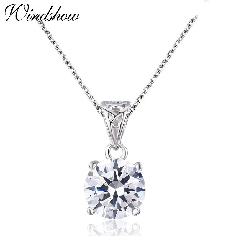 Кулон из серебра 925 пробы с фианитами | Украшения и аксессуары