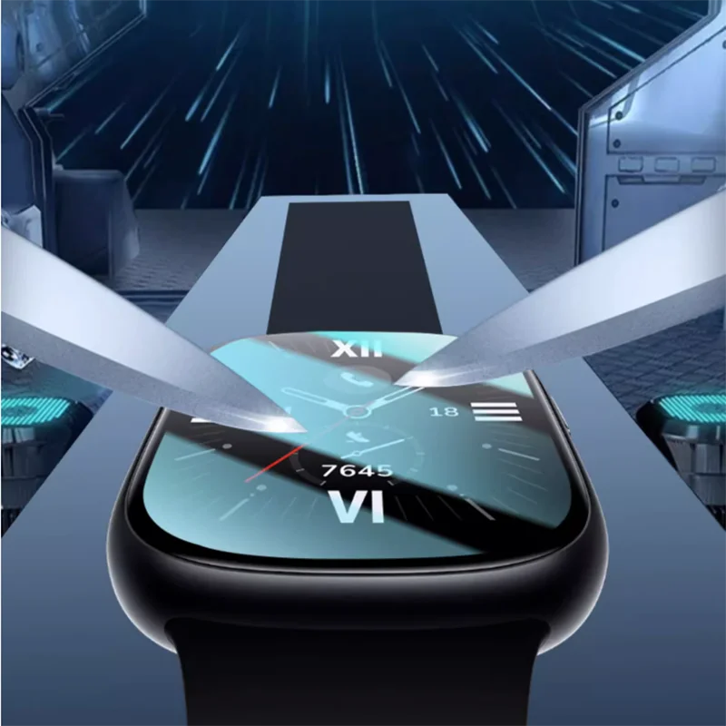 3D изогнутая мягкая прозрачная защитная пленка с полным покрытием для смарт-часов