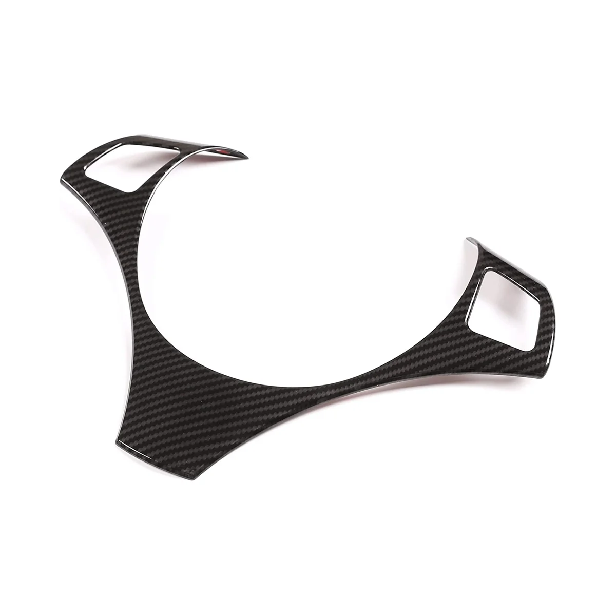 

Для BMW E90 3 серии E90 E92 320I 330I 325I 2005-2012 украшение рулевого колеса автомобиля аксессуары для отделки, ABS углеродное волокно