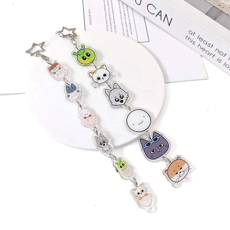 Kpop idol Boynextdoor BNEXDO акриловый брелок с подвеской милый мультяшный длинный для ключей