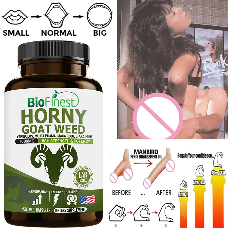 

Horned Goat Weed Extract - Health, Energy, Muscle, Thickening, Physical Strength and Endurance Supplement