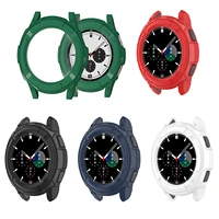 protective case for samsung galaxy watch 4 classic 42mm tpu cover for samsung galaxy watch 4 classic 46mm hollow watch shell