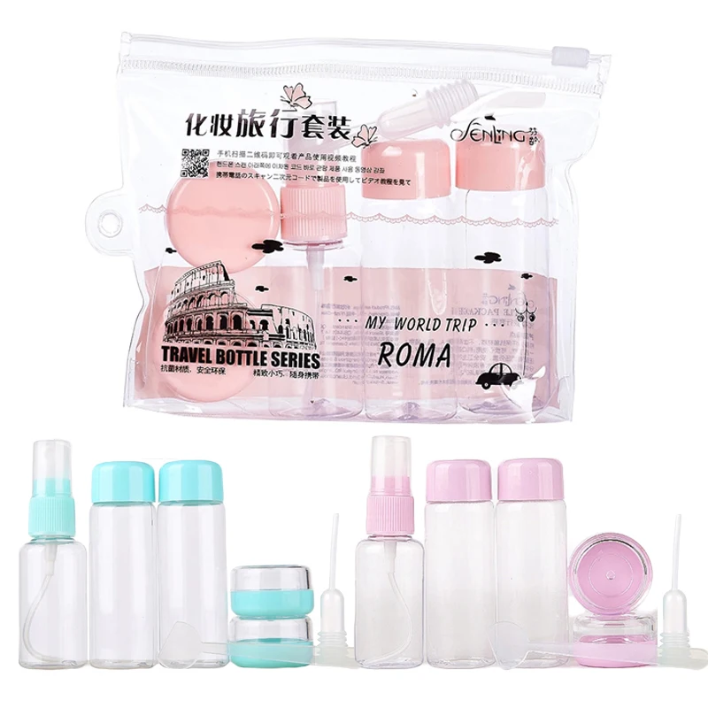 Lotion Shower Gels Shampoo Bottle Cosmetics Bottling Container Kit De Viaje