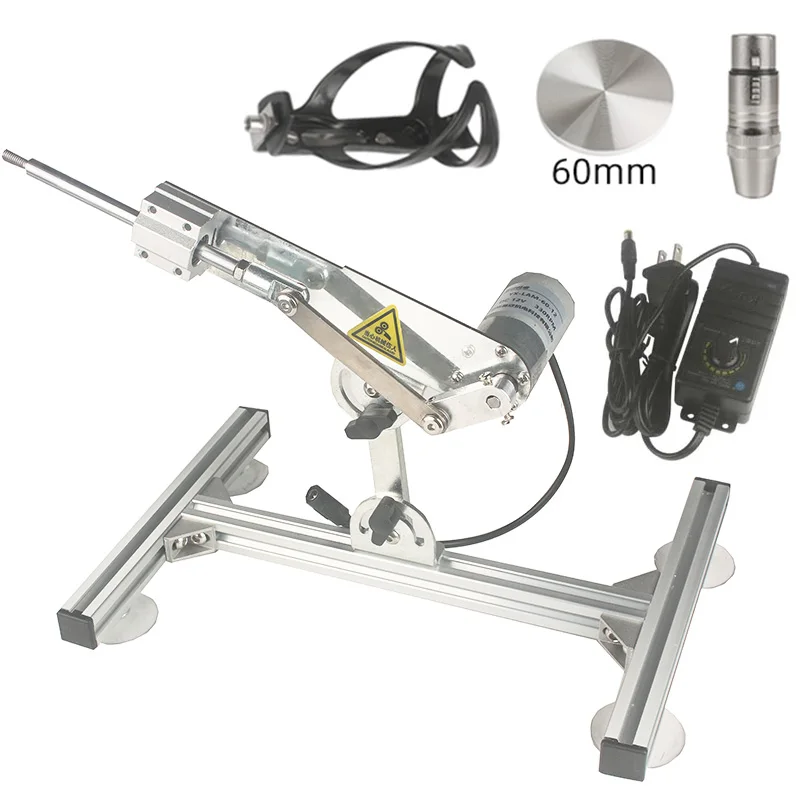 Комплект телескопического линейного привода постоянного тока 12 В с подставкой