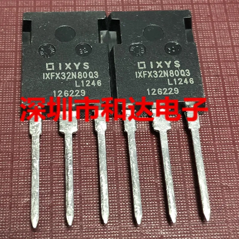 

Новый IXFX32N80Q3 TO-247 800V 32A, 2 шт.