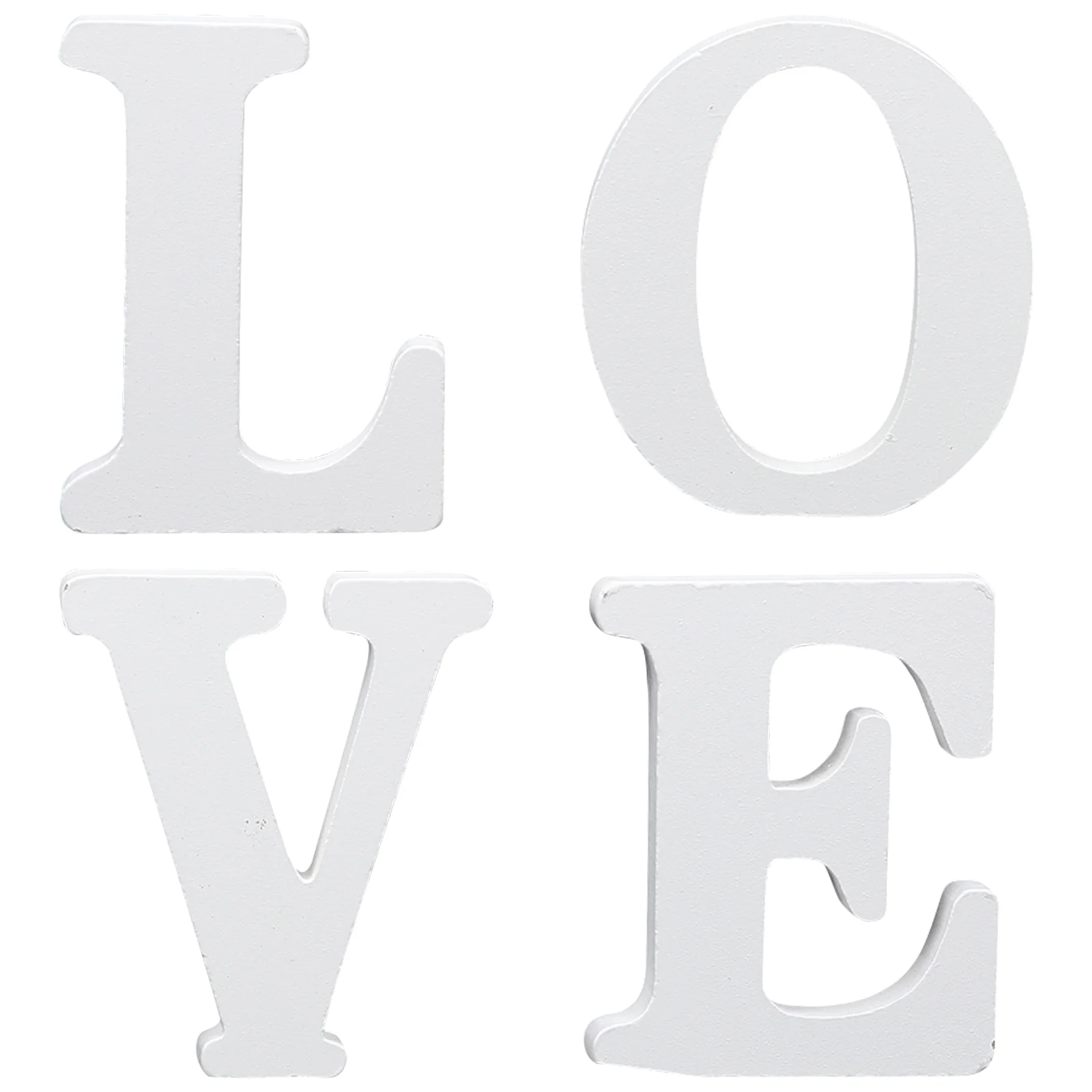 

1 Set Love Table Sign Love Word Sign Letter Table Sign Valentine's Day Tabletop Decoration