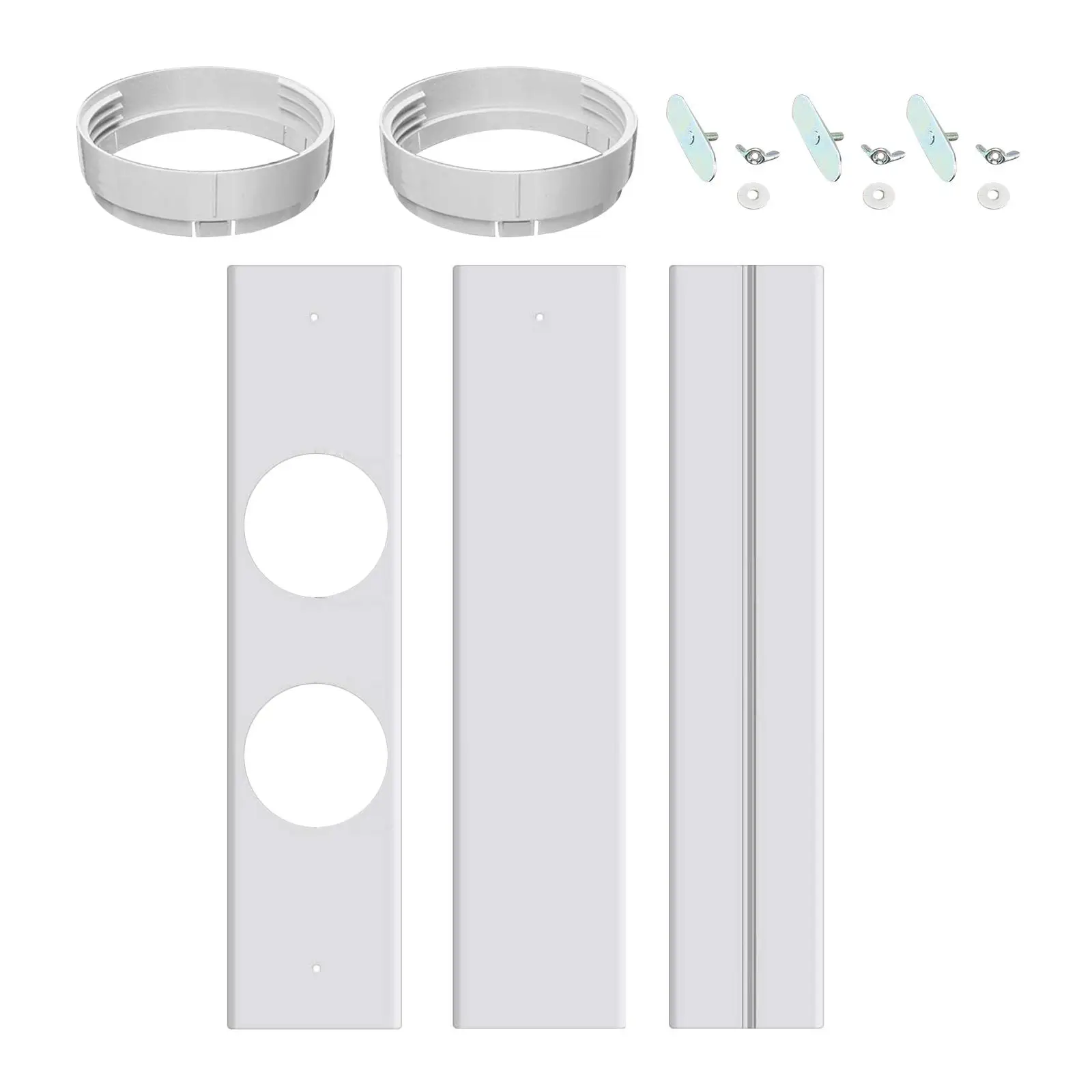 

Air Conditioner Window Kit with Coupler Good Sealing Spare Parts Accessories