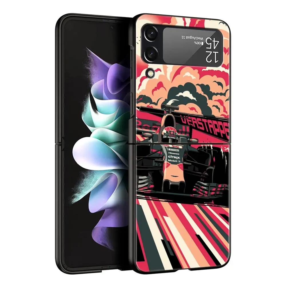 Чехол для телефона Ayrton Senna F1 для Samsung Galaxy Z Flip 6 5 4 3, чехол для Samsung Z Flip3 Flip4 Flip5 Flip6, черный жесткий чехол из ПК (art.: 3920cd10a458b) - 3920cd10a458b