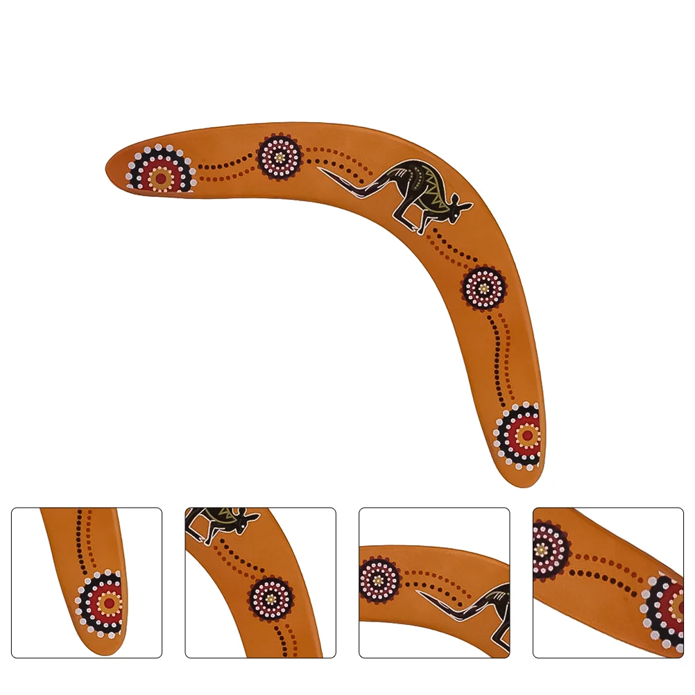 

2 шт. стабильная деревянная V-образная летающая игрушка Boomerang