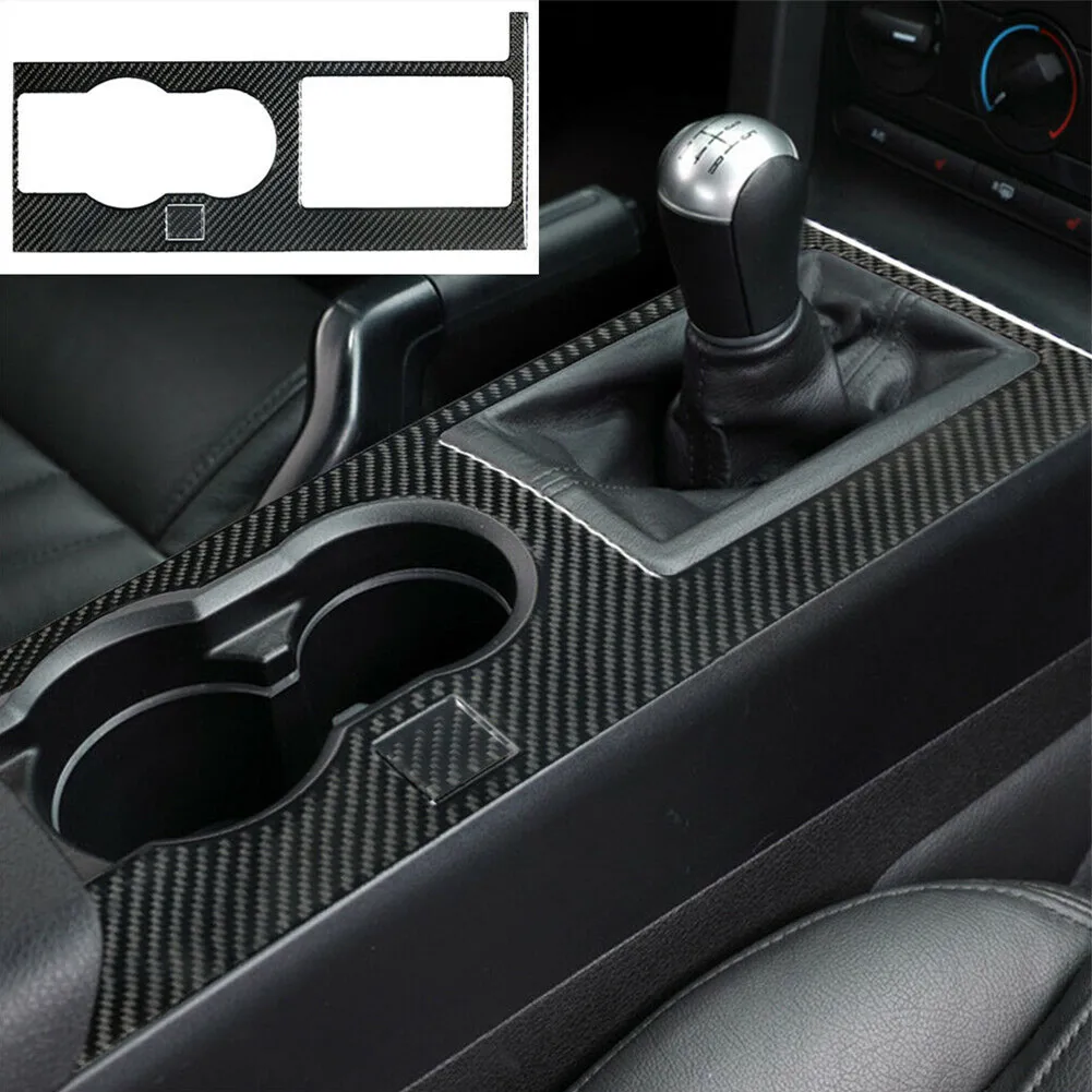 

Durable Gear Shift Panel Decor Panel Decorative For Ford Mustang 2005-2009