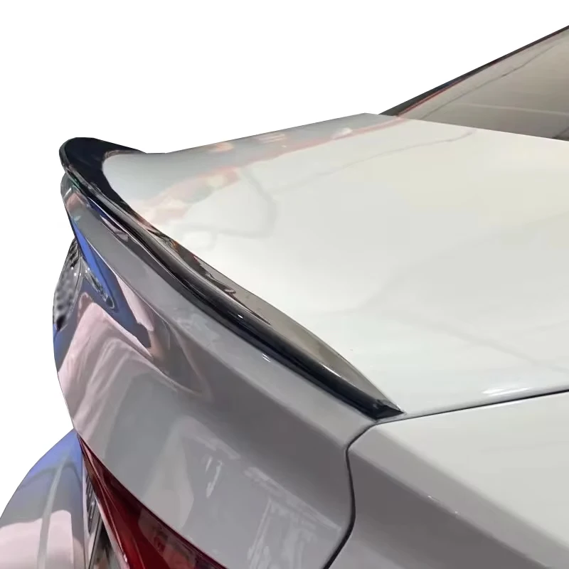 Фото Для Chevrolet Chevy Cruze LT RS 2010+ — Задний спойлер-антикрыло для багажника, глянцевый черный, из мягкого пластика №4