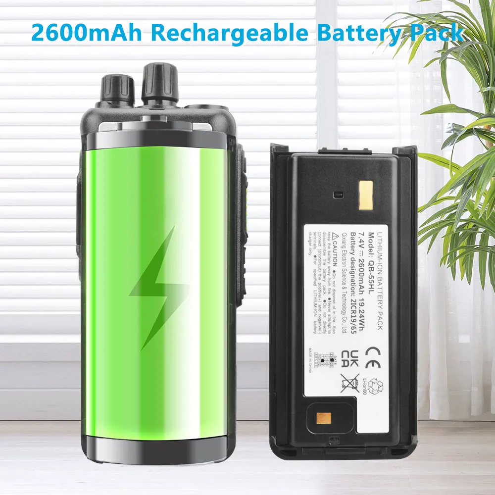 Anytone AT-D278 Walkie TALKIE UHF 5 Вт IP67 Водонепроницаемый AES256 Шифрование Запись голоса DTMF 2