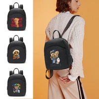 women backpack shoulder small school bags kawaii bear new series female organizer mobile phonewallekey caseearphone backpacks