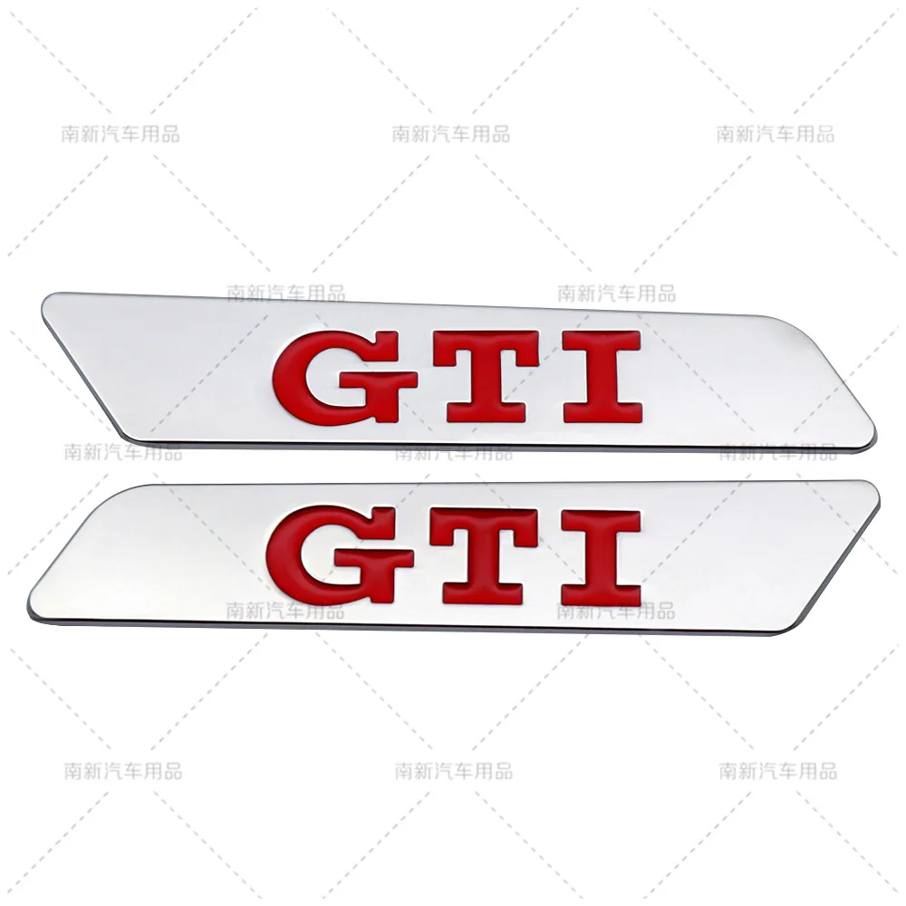 3D металлический GTD GLI GTI Rline значок бокового крыла эмблема наклейка наклейки для VW