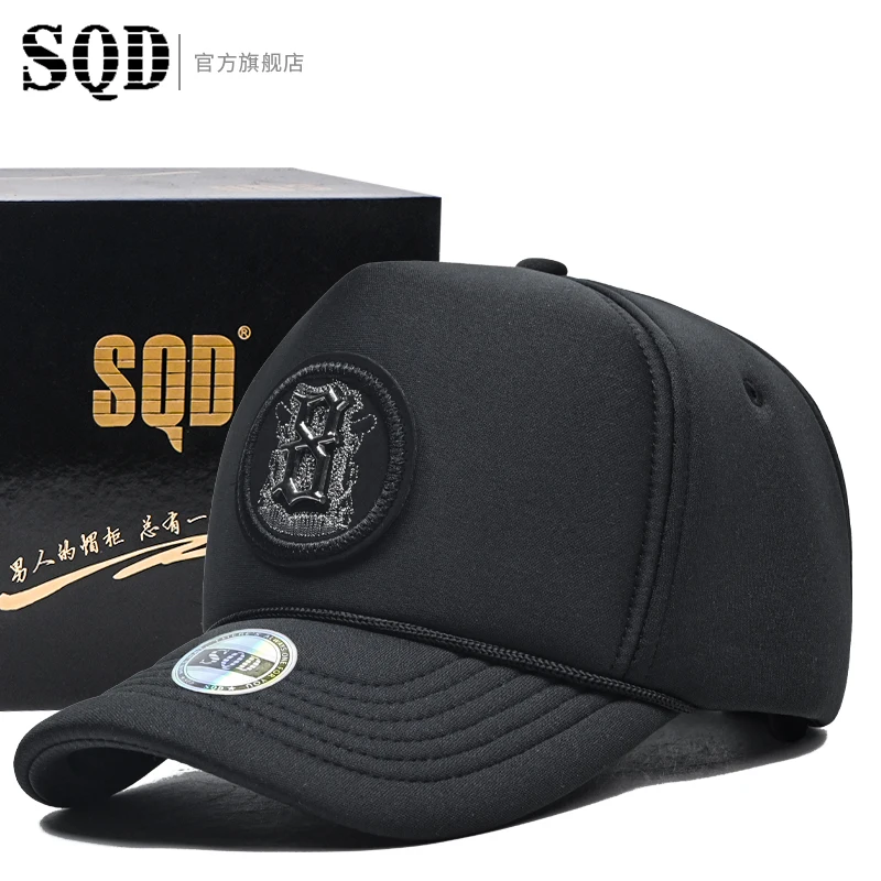 SQD Весенне-осенняя хлопковая бейсбольная кепка с высоким верхом, уличная уличная шляпа для водителя грузовика, модная шляпа для грузовика (art.: 3920d480fc259) - 3920d480fc259