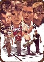 stand by me film movie metal tin sign poster wall plaque 8x12 inches