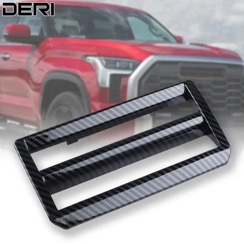 

Внутренняя головка из углеродного волокна, Стандартная отделка, автомобильный Стайлинг для Toyota Tundra 2022 2023, подходит для модели LHD, плотно при...