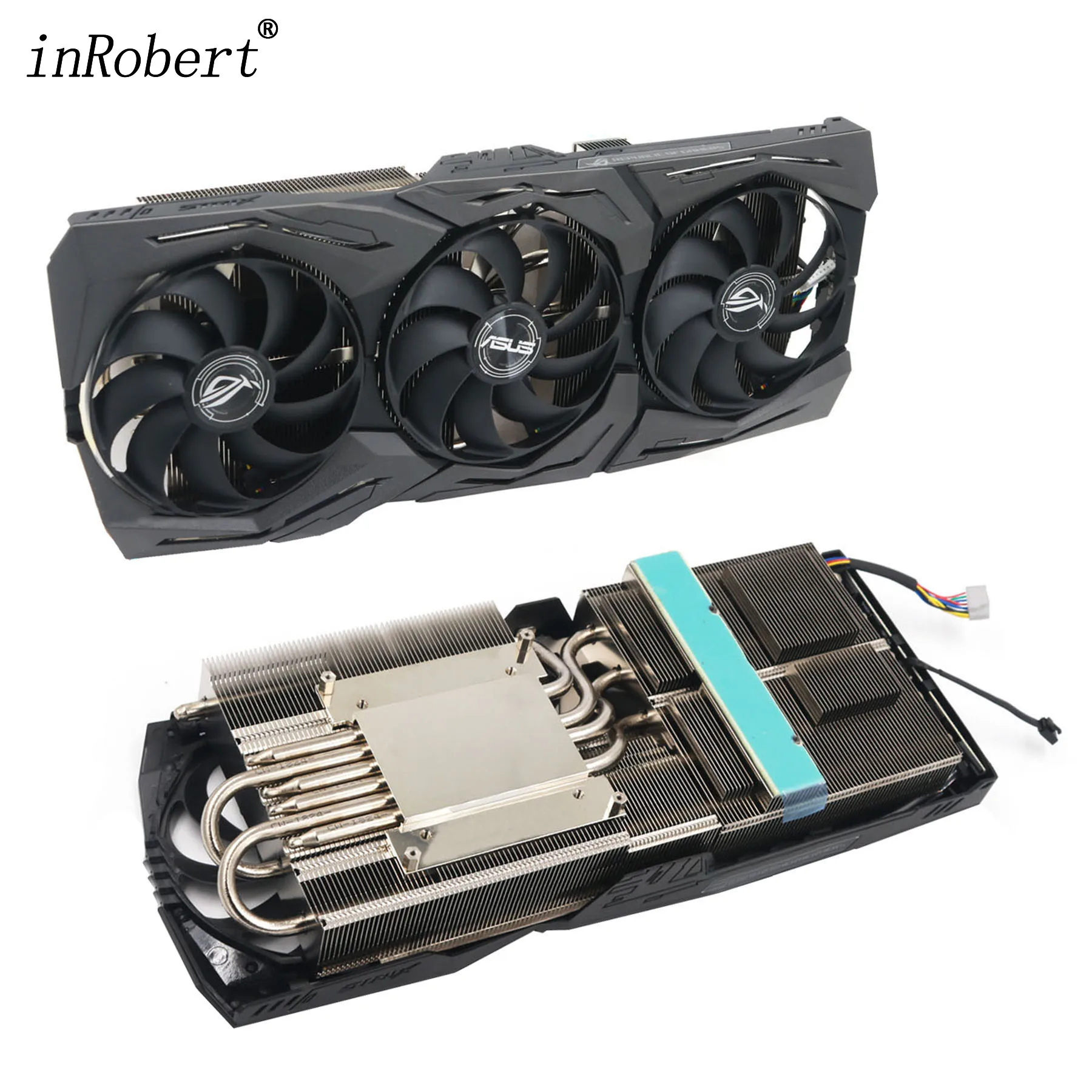 Радиатор для игровой видеокарты ASUS ROG STRIX RTX2080TI O11G Радиатор для игровой видеокарты ASUS ROG STRIX RTX2080TI O11G