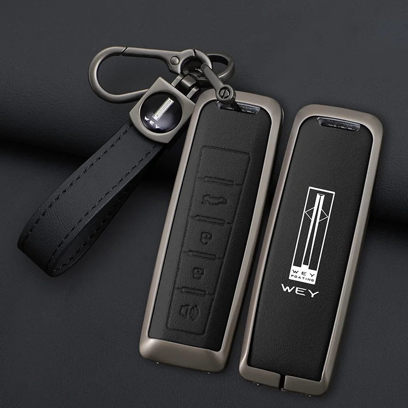 

Чехол для дистанционного ключа автомобиля, защитный чехол для Wey Coffee 01 Tank Tank300, автобрелок из сплава, аксессуары для интерьера