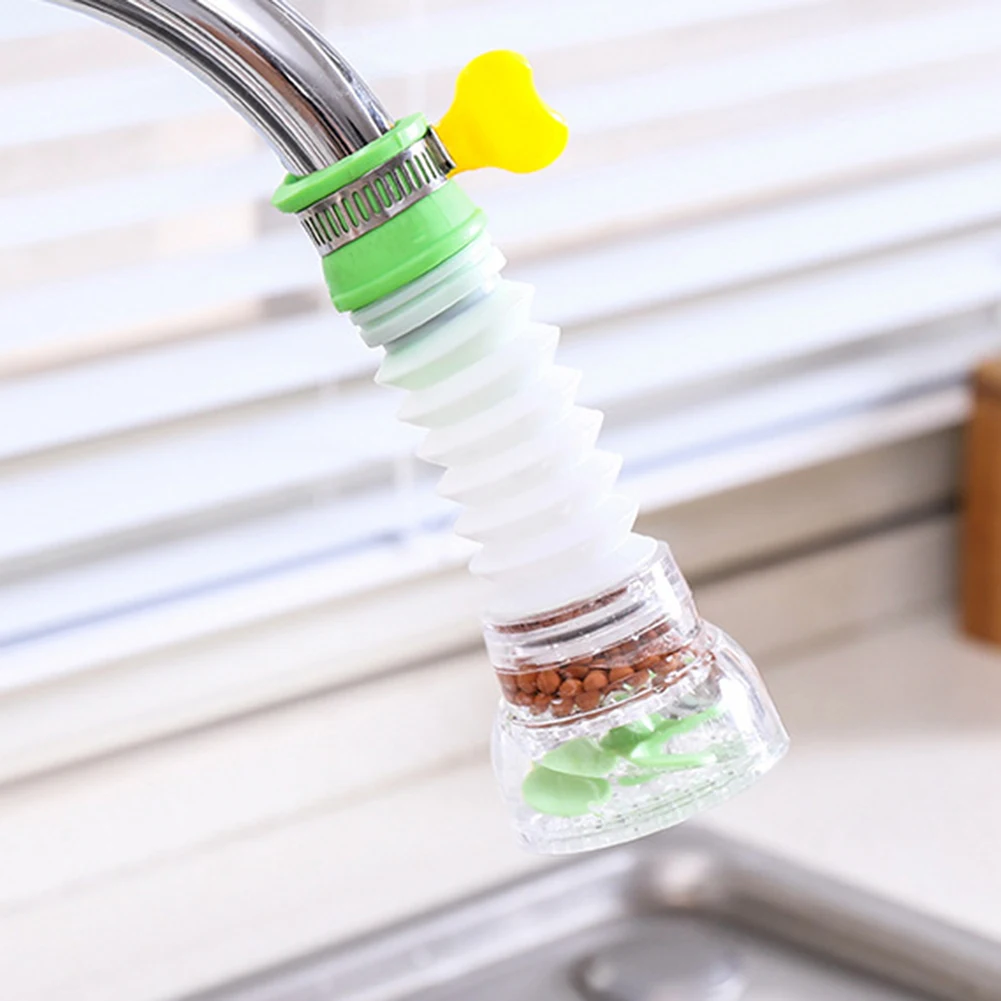 

Medical Stone Faucet Purifier Extendable Plastic Faucet Nozzle Filters Rotatable Easy Installation for Kitchen Water Pipe Gadget