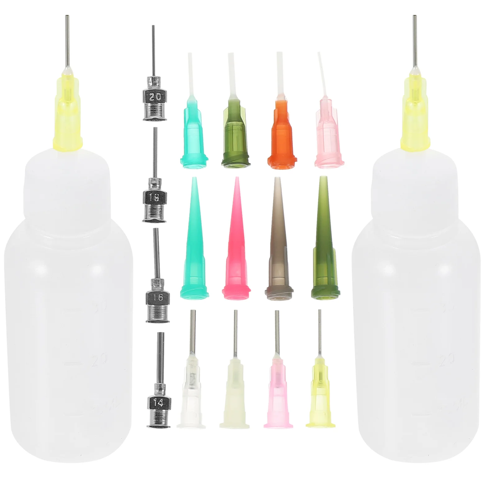 Liquids Plastic Tattoo Cream Craft Glue Fine Tip Stainless Steel Needle